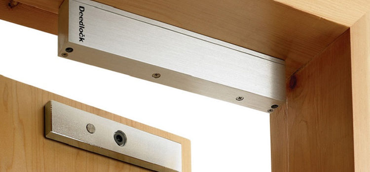 Magnetic lock installation Fort Bragg